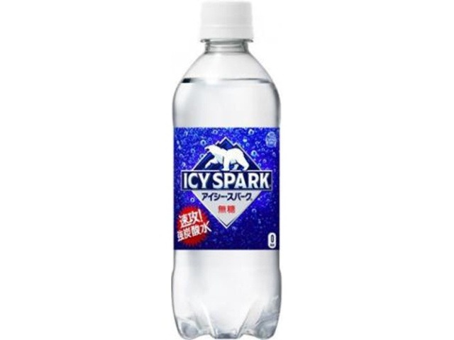 【ケース販売】カナダドライ アイシー・スパークＰ５００ｍｌ  ×24 【全国送料無料】(一部地域別途)・まとめ買い・防災備蓄にも最適の画像