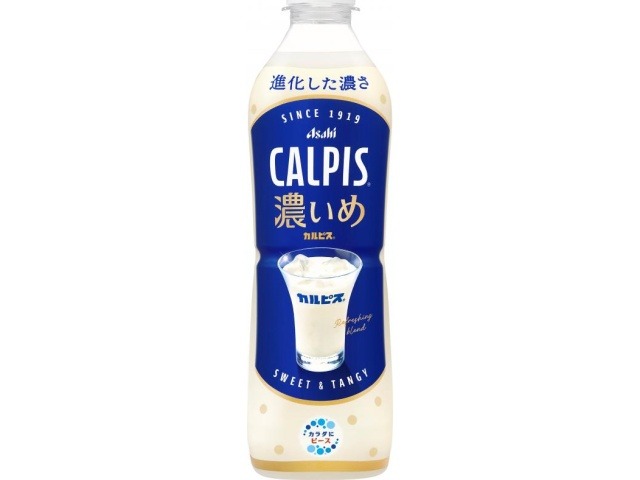 【ケース販売】カルピス 濃いめ Ｐ４９０ｍｌ  ×24 【全国送料無料】(一部地域別途)・まとめ買い・防災備蓄にも最適の画像