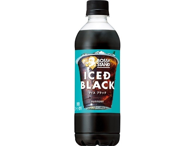 【ケース販売】ボススタンド アイスドブラックＰ４５０ｍｌ  ×24 【全国送料無料】(一部地域別途)・まとめ買い・防災備蓄にも最適の画像