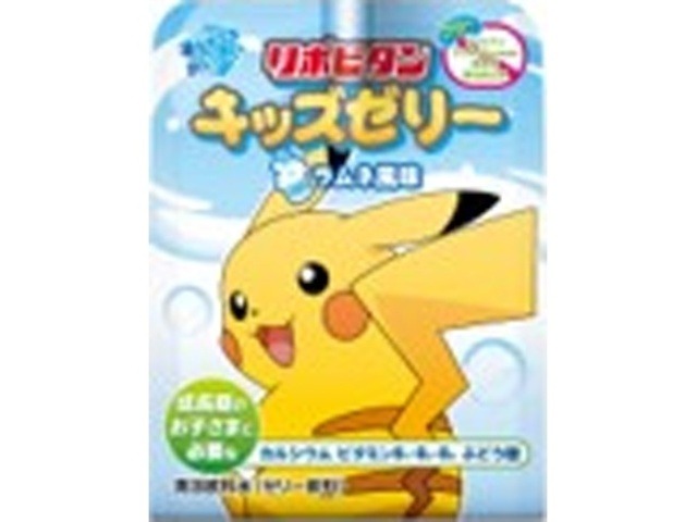 【ケース販売】大正 リポビタンキッズゼリー ラムネ風味１２５ｇ   ×6 【全国送料無料】(一部地域別途)・まとめ買い・防災備蓄にも最適の画像