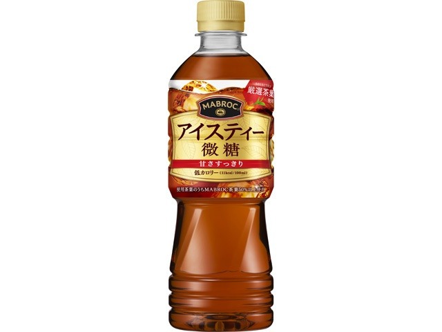 【ケース販売】ポッカサッポロフード マブロックアイスティー微糖Ｐ５２５ｍｌ  ×24 【全国送料無料】(一部地域別途)・まとめ買い・防災備蓄にも最適の画像