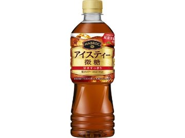 【ケース販売】ポッカサッポロフード マブロックアイスティー微糖Ｐ５２５ｍｌ  ×24 【全国送料無料】(一部地域別途)・まとめ買い・防災備蓄にも最適の画像