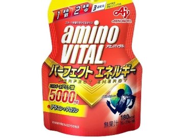 【ケース販売】味の素 アミノＶパーフェクトエネルギー１３０ｇ ×24 【全国送料無料】(一部地域別途)・まとめ買い・防災備蓄にも最適の画像