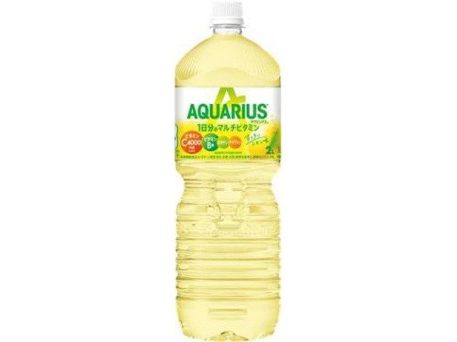 【ケース販売】アクエリアス １日分のマルチビタミン２Ｌ  ×6 【全国送料無料】(一部地域別途)・まとめ買い・防災備蓄にも最適の画像
