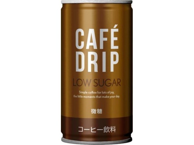 【ケース販売】富永 カフェドリップ 微糖コーヒー缶１８５ｇ ×30 【全国送料無料】(一部地域別途)・まとめ買い・防災備蓄にも最適の画像