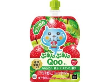 【ケース販売】Ｍ・Ｍぷるんぷるんクーいちごミックス１２５ｇ  ×6 【全国送料無料】(一部地域別途)・まとめ買い・防災備蓄にも最適の画像