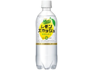 【ケース販売】メッツ プラス レモンスカッシュＰ４８０ｍｌ  ×24 【全国送料無料】(一部地域別途)・まとめ買い・防災備蓄にも最適の画像