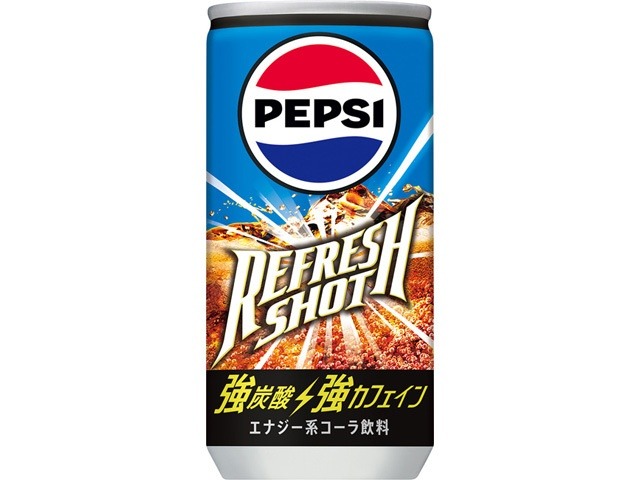 【ケース販売】ペプシ リフレッシュショット ２００ｍｌ  ×30 【全国送料無料】(一部地域別途)・まとめ買い・防災備蓄にも最適の画像