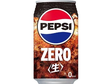 【ケース販売】ペプシ 〈生〉ゼロ ３４０ｍｌ缶  ×24 【全国送料無料】(一部地域別途)・まとめ買い・防災備蓄にも最適の画像