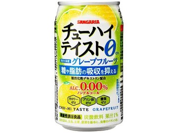 【ケース販売】サンガリア チューハイテイストＧＦ缶３５０ｇ ×24 【全国送料無料】(一部地域別途)・まとめ買い・防災備蓄にも最適の画像