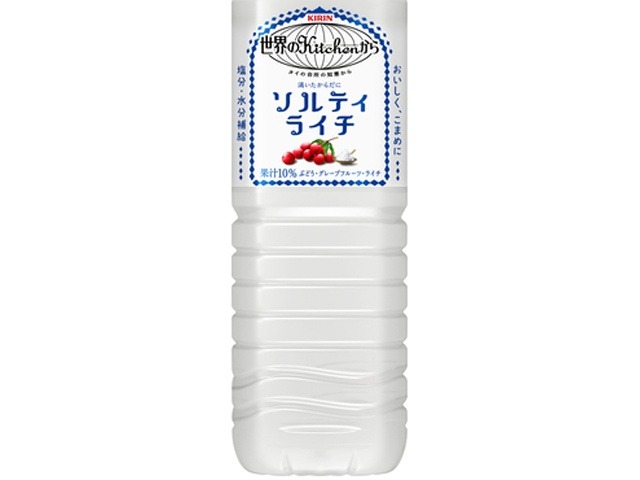 【ケース販売】キリン 世界のキッチンから ソルティライチ１．５Ｌ  ×8 【全国送料無料】(一部地域別途)・まとめ買い・防災備蓄にも最適の画像