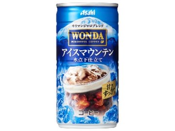 【ケース販売】ワンダ アイスマウンテン１８５ｇ  ×30 【全国送料無料】(一部地域別途)・まとめ買い・防災備蓄にも最適の画像