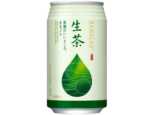 【ケース販売】キリン 生茶 缶３４０ｇ  ×24 【全国送料無料】(一部地域別途)・まとめ買い・防災備蓄にも最適の画像