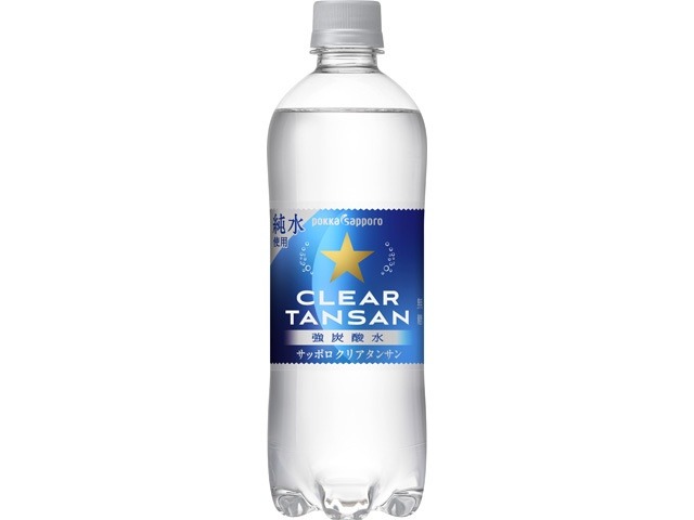 【ケース販売】サッポロ クリアタンサン Ｐ６００ｍｌ ×24 【全国送料無料】(一部地域別途)・まとめ買い・防災備蓄にも最適の画像