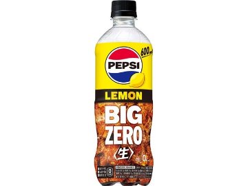 【ケース販売】ペプシ ＜生＞ＢＩＧＺＥＲＯＬＥＭＯＮＰ６００ｍｌ  ×24 【全国送料無料】(一部地域別途)・まとめ買い・防災備蓄にも最適の画像