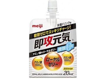 【ケース販売】明治 即攻元気ゼリー糖類ゼロ１８０ｇ ×36 【全国送料無料】(一部地域別途)・まとめ買い・防災備蓄にも最適の画像