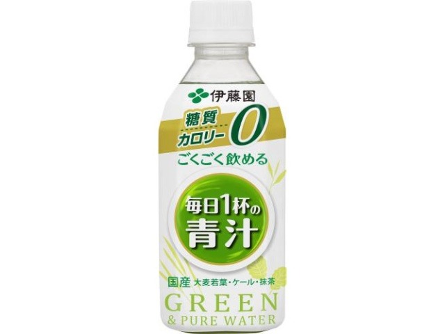 【ケース販売】伊藤園 ごくごく飲める毎日１杯の青汁 Ｐ３５０ｍｌ  ×24 【全国送料無料】(一部地域別途)・まとめ買い・防災備蓄にも最適の画像