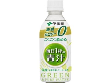 【ケース販売】伊藤園 ごくごく飲める毎日１杯の青汁 Ｐ３５０ｍｌ  ×24 【全国送料無料】(一部地域別途)・まとめ買い・防災備蓄にも最適の画像