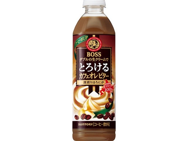 【ケース販売】ボス とろけるカフェオレビターＰ５００ｍｌ ×24 【全国送料無料】(一部地域別途)・まとめ買い・防災備蓄にも最適の画像