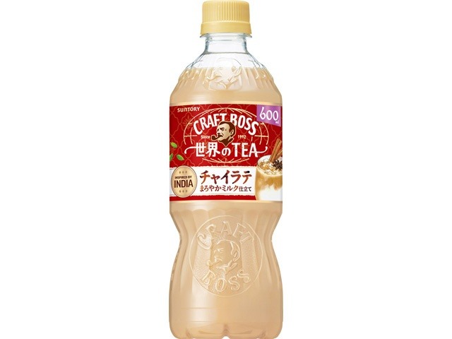 【ケース販売】クラフトボス 世界のＴＥＡチャイラテＰ５００ｍｌ  ×24 【全国送料無料】(一部地域別途)・まとめ買い・防災備蓄にも最適の画像