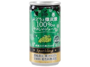 【ケース販売】富永 神戸居留地 ぶどうと微炭酸１００％缶１８５  ×20 【全国送料無料】(一部地域別途)・まとめ買い・防災備蓄にも最適の画像