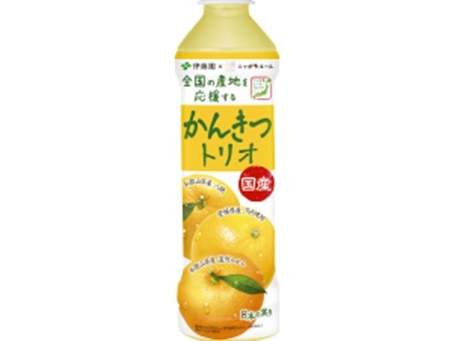 【ケース販売】伊藤園 ニッポンエール国産かんきつトリオＰ４００ｇ ×24 【全国送料無料】(一部地域別途)・まとめ買い・防災備蓄にも最適の画像