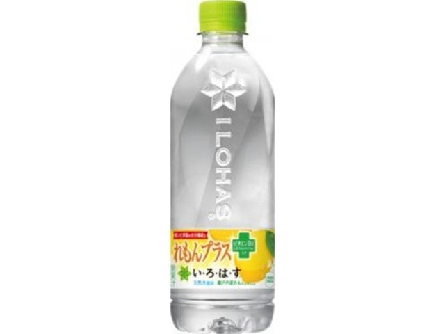 【ケース販売】い・ろ・は・す れもんプラス Ｐ５４０ｍｌ  ×24 【全国送料無料】(一部地域別途)・まとめ買い・防災備蓄にも最適の画像