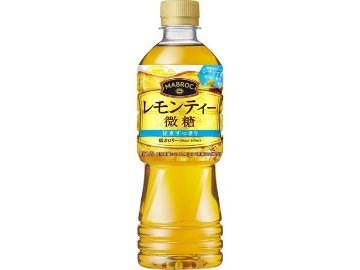 【ケース販売】ポッカサッポロフード マブロックレモンティー微糖Ｐ５２５ｍｌ  ×24 【全国送料無料】(一部地域別途)・まとめ買い・防災備蓄にも最適の画像