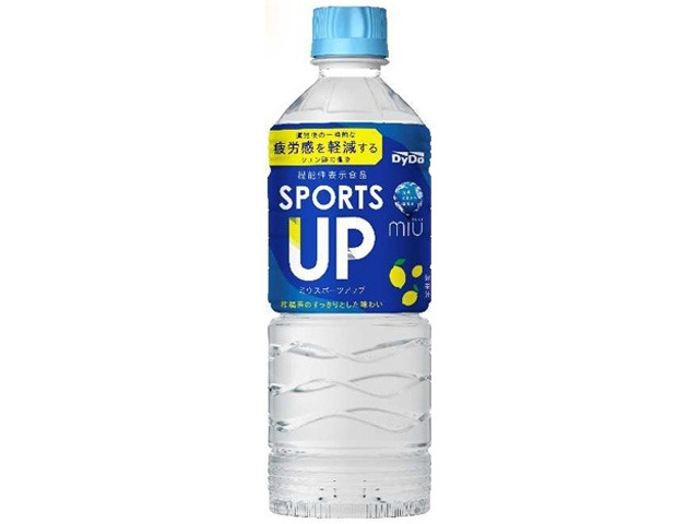 【ケース販売】ダイドー ミウスポーツアップＰ５５０ｍｌ機能性表示  ×24 【全国送料無料】(一部地域別途)・まとめ買い・防災備蓄にも最適の画像