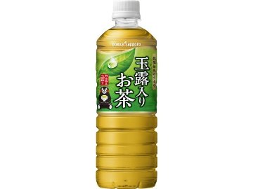 【ケース販売】ポッカサッポロフード 玉露入りお茶 Ｐ６００ｍｌ  ×24 【全国送料無料】(一部地域別途)・まとめ買い・防災備蓄にも最適の画像
