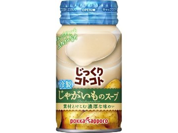 【ケース販売】ポッカ じっくり冷製じゃがいものスープＲ缶１７０ ×30 【全国送料無料】(一部地域別途)・まとめ買い・防災備蓄にも最適の画像