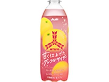 【ケース販売】三ツ矢 甘く仕上げたグレフルサイダーＰ５００ｍｌ ×24 【全国送料無料】(一部地域別途)・まとめ買い・防災備蓄にも最適の画像