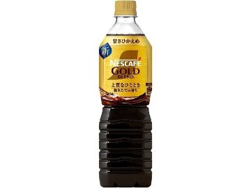 【ケース販売】ゴールドブレンド ボトル甘さひかえめ ９００ｍｌ  ×12 【全国送料無料】(一部地域別途)・まとめ買い・防災備蓄にも最適の画像
