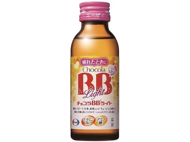 【ケース販売】エーザイ チョコラＢＢライト１００ｍｌ ×50 【全国送料無料】(一部地域別途)・まとめ買い・防災備蓄にも最適の画像
