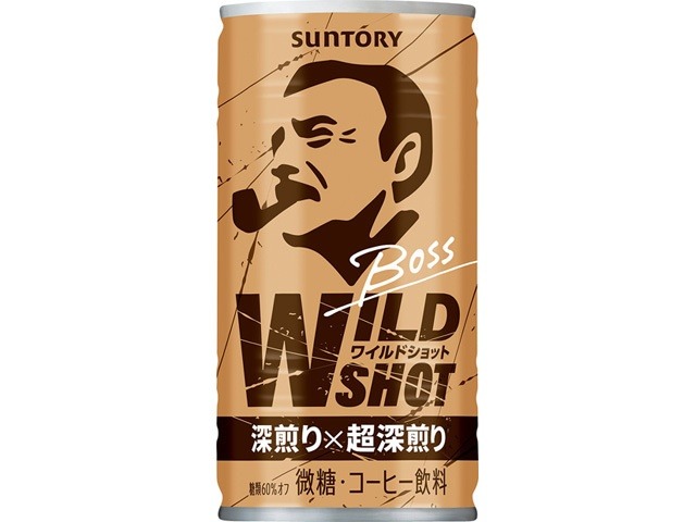 【ケース販売】ボス ワイルドショット １８５ｇ  ×30 【全国送料無料】(一部地域別途)・まとめ買い・防災備蓄にも最適の画像