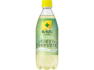 【ケース販売】ポッカサッポロフード キレートレモン ピュレモンＰ４９０ｍｌ  ×24 【全国送料無料】(一部地域別途)・まとめ買い・防災備蓄にも最適の画像