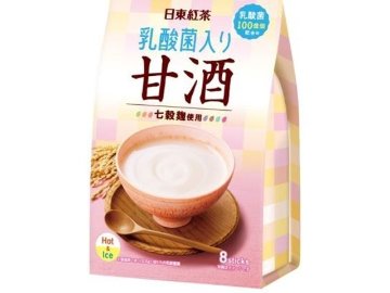 【ケース販売】日東紅茶 乳酸菌入り甘酒 ８本 ×24 【全国送料無料】(一部地域別途)・まとめ買い・防災備蓄にも最適の画像