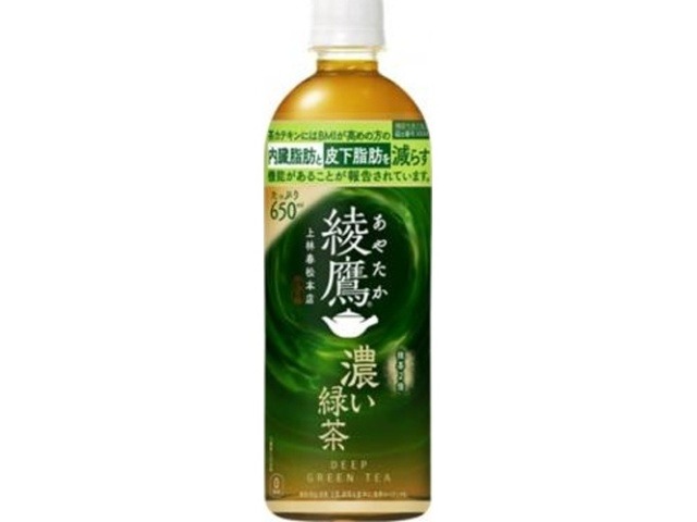 【ケース販売】綾鷹 濃い緑茶 Ｐ６５０ｍｌ（２０２５）  ×24 【全国送料無料】(一部地域別途)・まとめ買い・防災備蓄にも最適の画像