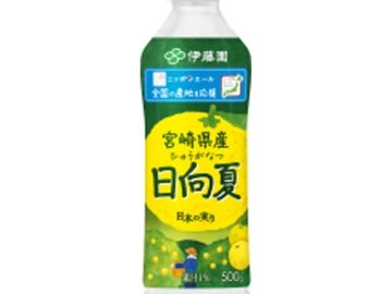【ケース販売】伊藤園 ニッポンエール 宮崎県産日向夏Ｐ５００ｇ ×24 【全国送料無料】(一部地域別途)・まとめ買い・防災備蓄にも最適の画像