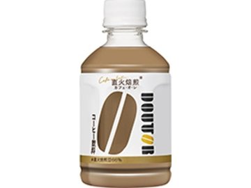 【ケース販売】ドトール カフェ・オ・レ Ｐ２８０ｍｌ  ×24 【全国送料無料】(一部地域別途)・まとめ買い・防災備蓄にも最適の画像
