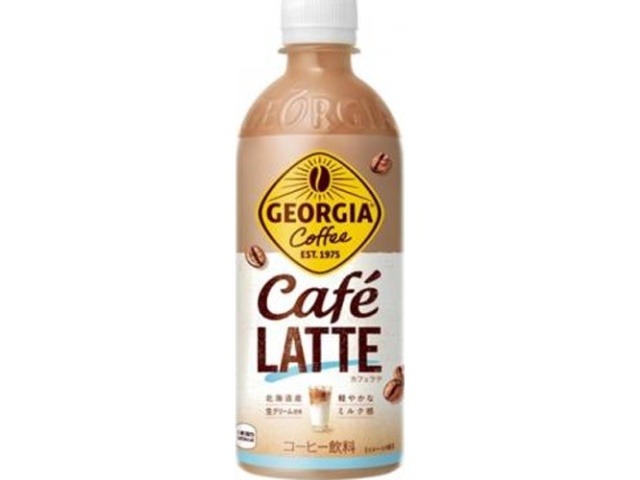 【ケース販売】ジョージア カフェラテ Ｐ５００ｍｌ  ×24 【全国送料無料】(一部地域別途)・まとめ買い・防災備蓄にも最適の画像