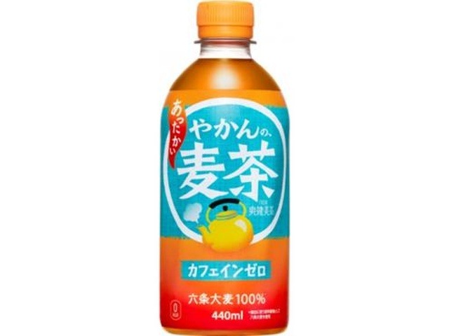 【ケース販売】やかんの麦茶ＦＲＯＭ爽健美茶 Ｐ４４０加温  ×24 【全国送料無料】(一部地域別途)・まとめ買い・防災備蓄にも最適の画像