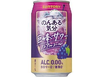 【ケース販売】サントリー のんある気分巨峰 ３５０ｍｌ   ×24 【全国送料無料】(一部地域別途)・まとめ買い・防災備蓄にも最適の画像