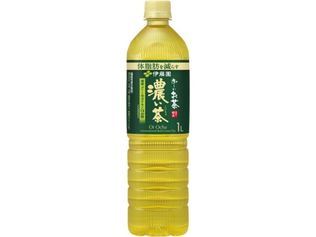 【ケース販売】伊藤園 お?いお茶濃い茶 １Ｌスリム  ×12 【全国送料無料】(一部地域別途)・まとめ買い・防災備蓄にも最適の画像