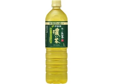 【ケース販売】伊藤園 お?いお茶濃い茶 １Ｌスリム  ×12 【全国送料無料】(一部地域別途)・まとめ買い・防災備蓄にも最適の画像