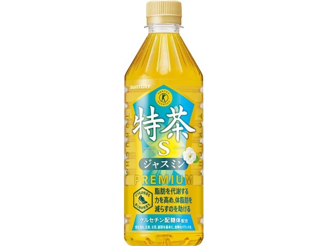 【ケース販売】サントリー 特茶ジャスミン自販機用Ｐ５００ｍｌ  ×24 【全国送料無料】(一部地域別途)・まとめ買い・防災備蓄にも最適の画像