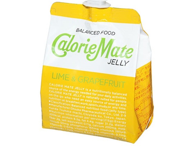 【ケース販売】大塚 カロリーメイトゼリー ライム＆ＧＦ味２１５ｇ ×24 【全国送料無料】(一部地域別途)・まとめ買い・防災備蓄にも最適の画像