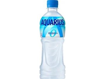 【ケース販売】アクエリアス ゼロ Ｐ５００ｍｌ  ×24 【全国送料無料】(一部地域別途)・まとめ買い・防災備蓄にも最適の画像