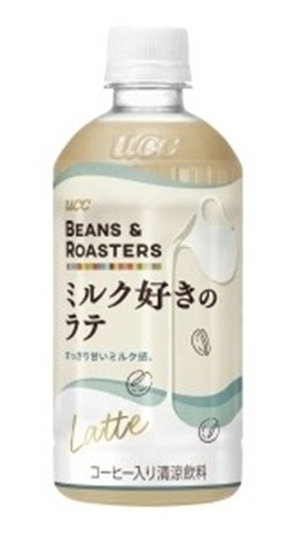 【ケース販売】ＵＣＣ Ｂ＆Ｒ ミルク好きのラテＰ４５０ｍｌ ×24 【全国送料無料】(一部地域別途)・まとめ買い・防災備蓄にも最適の画像