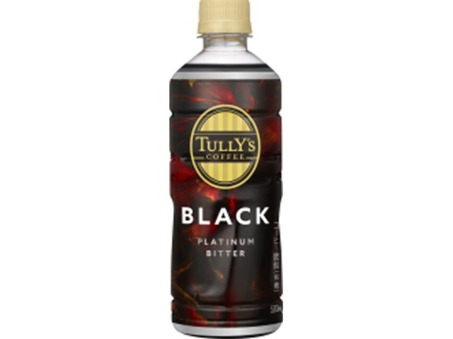 【ケース販売】タリーズ プラチナビターブラックＰ５００ｍｌ ×24 【全国送料無料】(一部地域別途)・まとめ買い・防災備蓄にも最適の画像